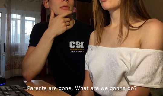 Пригласил в гости трех подруг и устроил с ними веселую групповушку